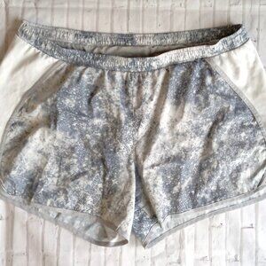 Active Old Navy Running Shorts Womens Size XL‎ Gray/White Lined Shorts